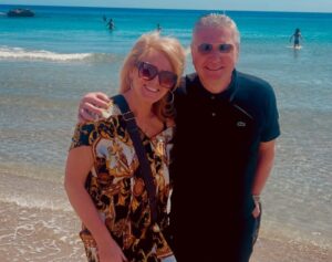 sally lindsay first husband