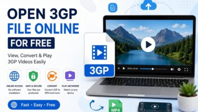 Open 3GP File Online for Free